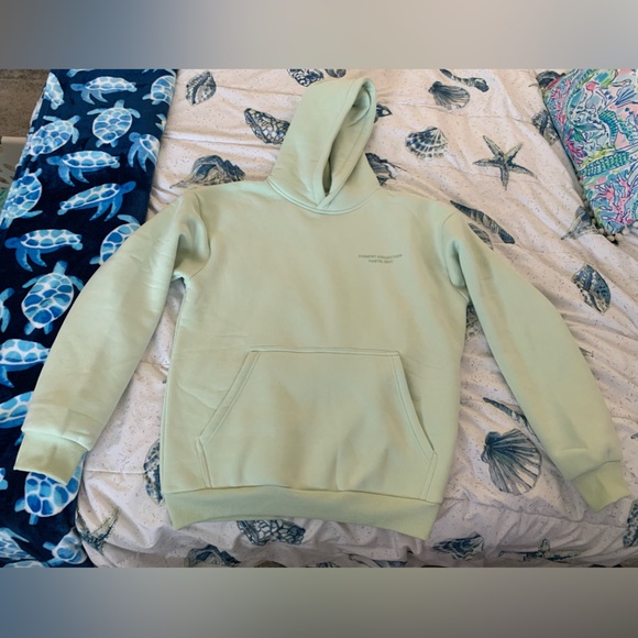 Comfrt Pastel Mint Green Hoodie Size Small - Picture 2 of 8